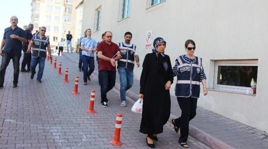 Kayseri&rsquo;de G&ouml;zaltına Alınan 15 Fet&ouml; İmamı Mahkemeye Sevk Edildi