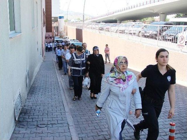 Kayseri’de Gözaltına Alınan 15 Fetö İmamı Mahkemeye Sevk Edildi