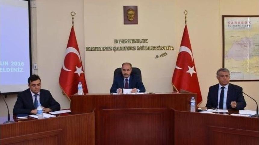 İl Koordinasyon Kurulu Toplantısı Yapıldı