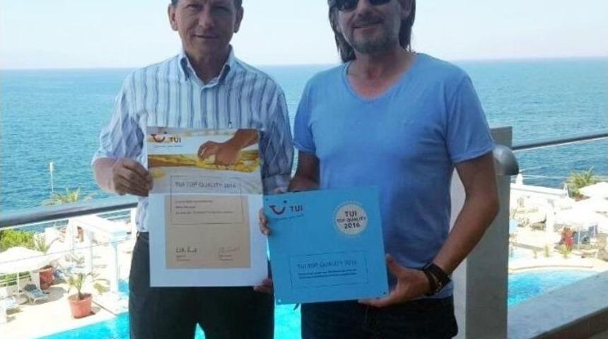 Kuşadası Korumar Otel&rsquo;e &ldquo; Kalite &ldquo; &Ouml;d&uuml;l&uuml;