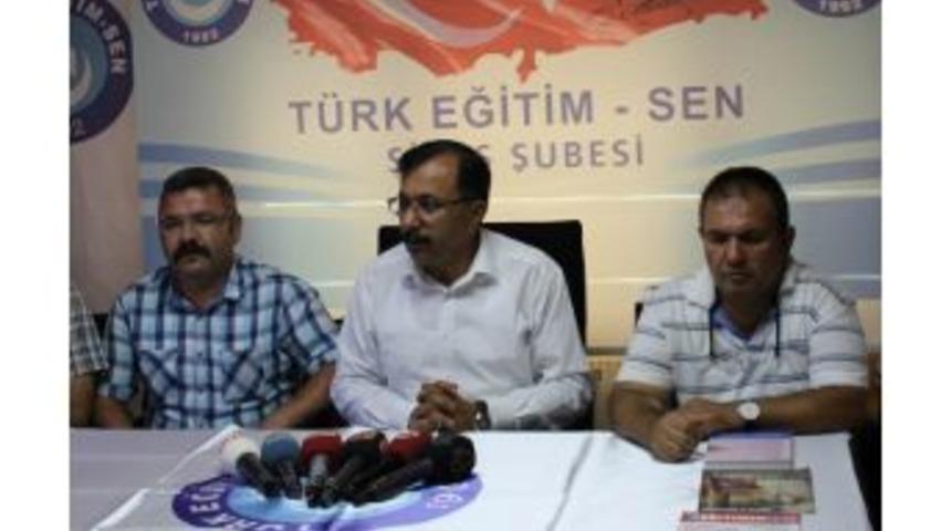 T&uuml;rk Eğitim-sen Sivas Şube Başkanı Eryıldız: