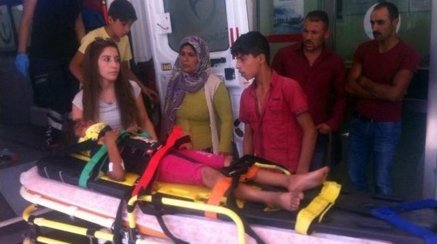 Motosikletin &Ccedil;arptığı &Ccedil;ocuk Yaralandı