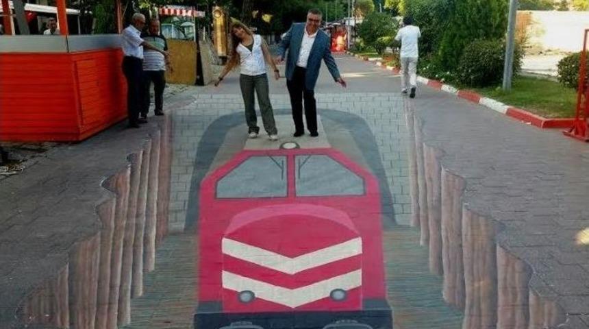 3 Boyutlu Resimler Kırklarelilileri Hayran Bıraktı