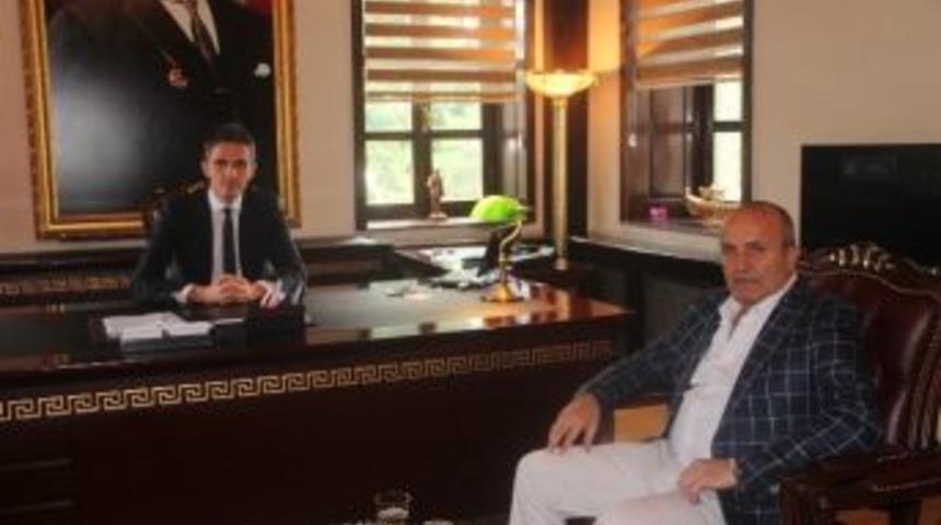 Başkan Arslan&rsquo;dan Kaymakam &Ccedil;akır&rsquo;a Ziyaret