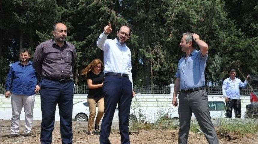 Kullar Kapalı Pazar Alanının &Ccedil;alışmaları Başladı