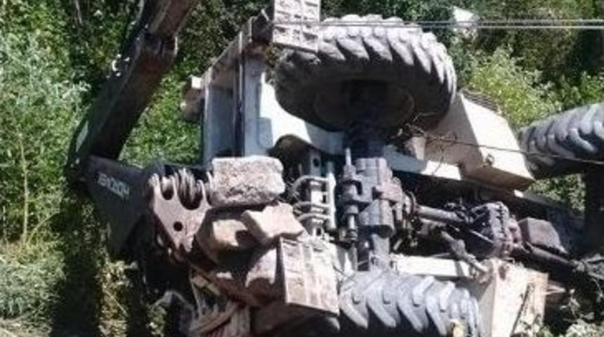 Bartın’da İş Makinesi Operatörü Ölümden Döndü