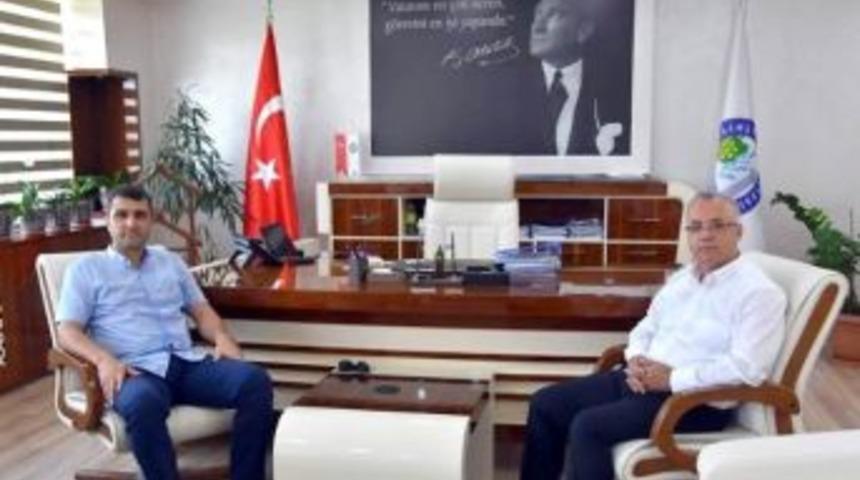 Binbaşı Yavuz&rsquo;dan Başkan Kayda&rsquo;ya Veda Ziyareti