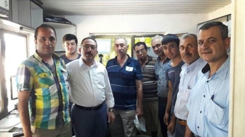 İl M&uuml;d&uuml;r&uuml; Yıldız Tmo&rsquo;nun Buğday Alım Yerini Ziyaret Etti