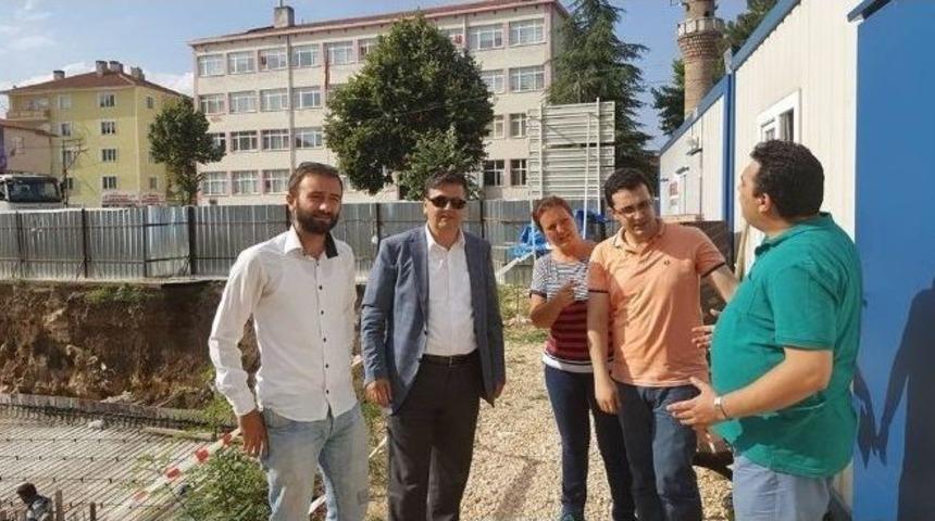 Pazaryeri&rsquo;nde İş Ticaret Ve K&uuml;lt&uuml;r Merkezi İnşaatı Hızla Devam Ediyor