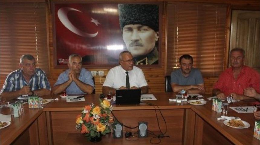Muhtarlar İle Toplantı Yapıldı
