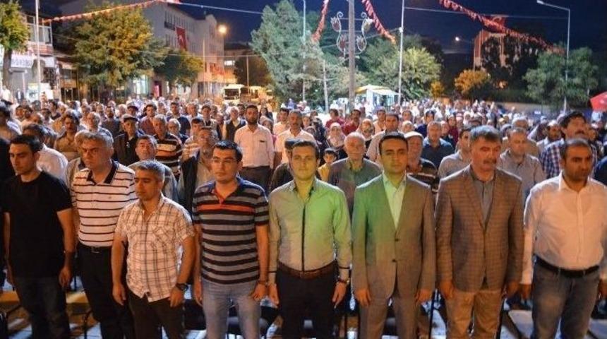 15 Temmuz Şehitleri İ&ccedil;in Kağızman&rsquo;da Mevlit Okutuldu