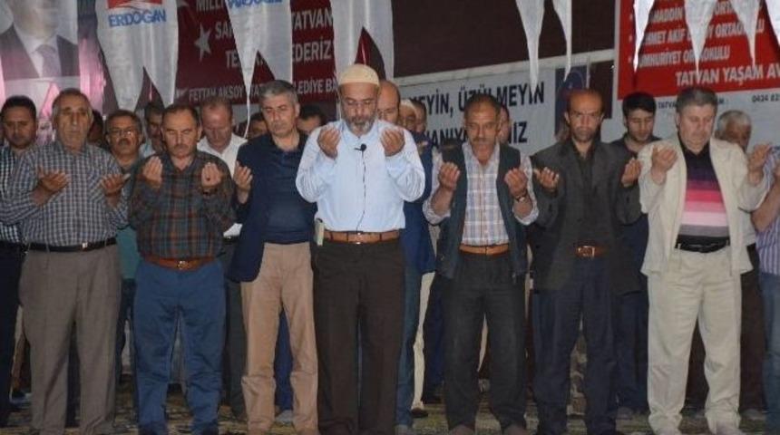 Tatvan&rsquo;dan Darbe Girişimine Tepkiler