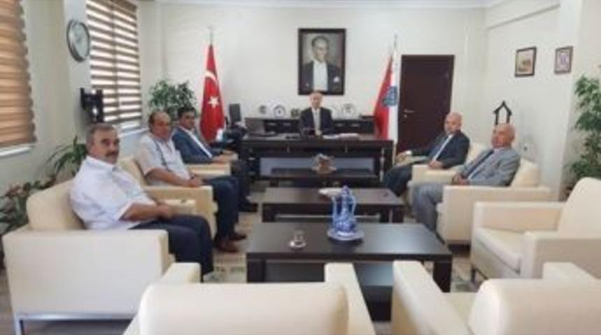Pazaryeri Heyetinden İl Emniyet M&uuml;d&uuml;r&uuml; Namal&rsquo;a Ziyaret
