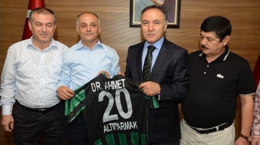 Denizlispor&rsquo;dan Vali Altıparmak&rsquo;a Ziyaret