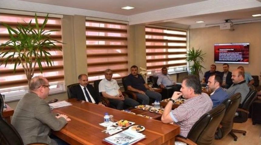 Vali Aktaş&rsquo;tan Ktso&rsquo;ya Ziyaret