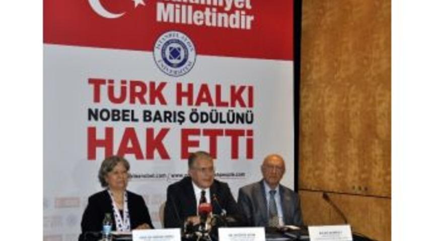 T&uuml;rkler Nobel Barış &Ouml;d&uuml;l&uuml;&rsquo;ne Aday