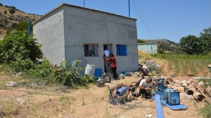 G&ouml;lmarmara&rsquo;nın Su Depoları Yenileniyor