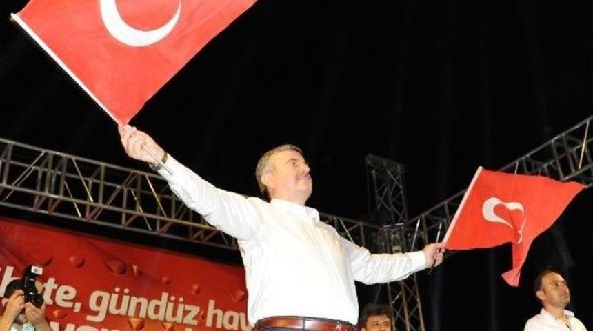 Aky&uuml;rek: &ldquo;millet Tek Y&uuml;rek Oldu Meydanlarda G&uuml;c&uuml;n&uuml; G&ouml;sterdi&rdquo;