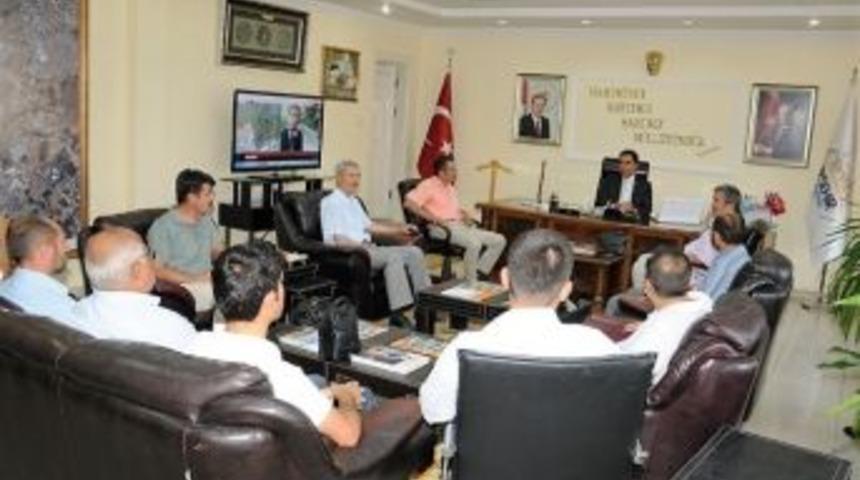 Stk Temsilcileri Belediye Başkanını Ziyaret Etti