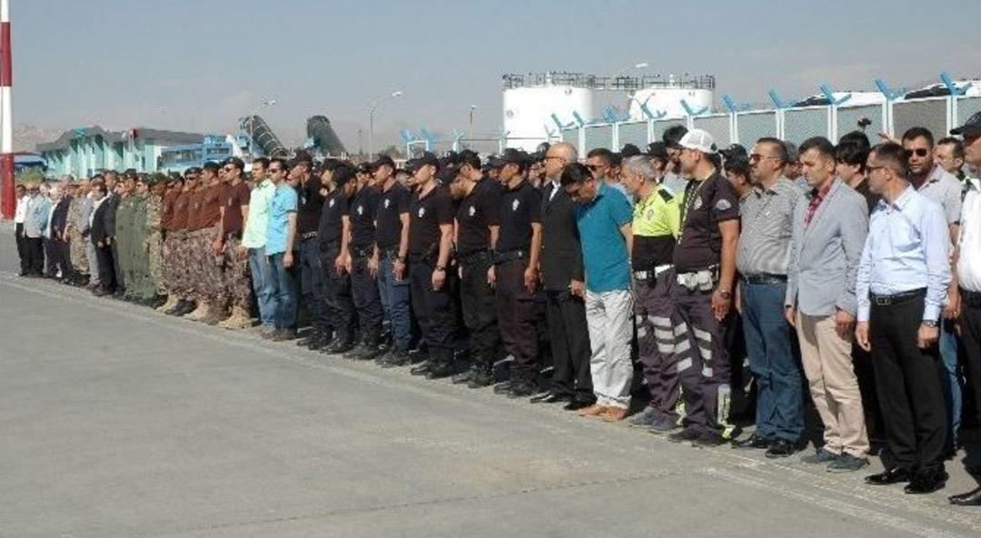 Şehit Polislere Uğurlama T&ouml;reni