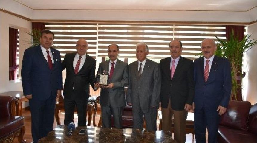 Tan&rsquo;dan, Vali Aktaş Ve Başkan Vergili&rsquo;ye Ziyaret