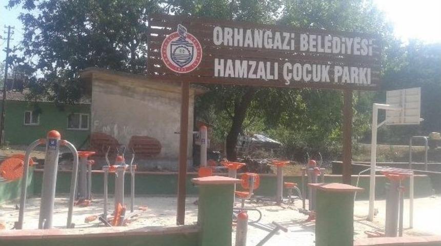 Hamzalı&rsquo;ya &Ccedil;ocuk Parkı