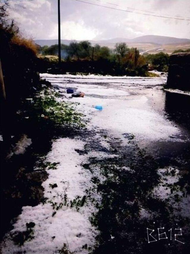 Ardahan’da Dolu Sürprizi