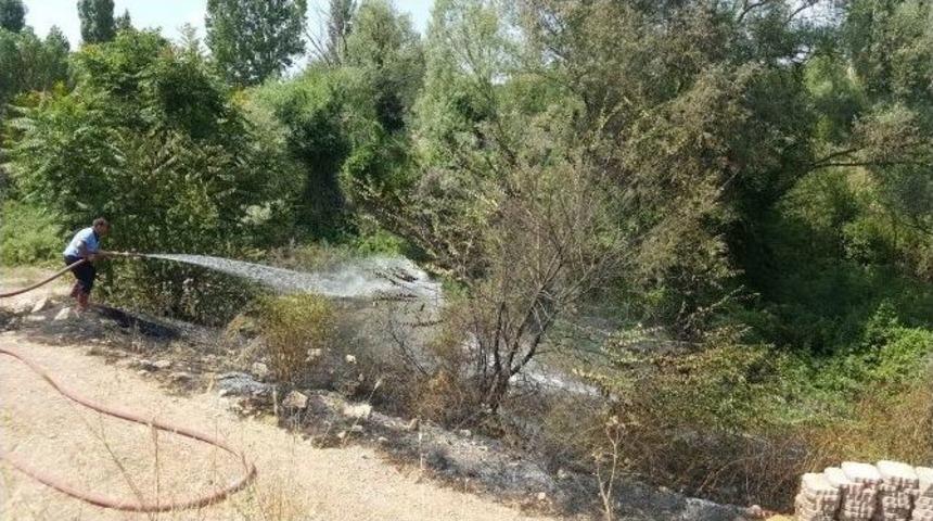 Bilecik&rsquo;te Ot Yangını