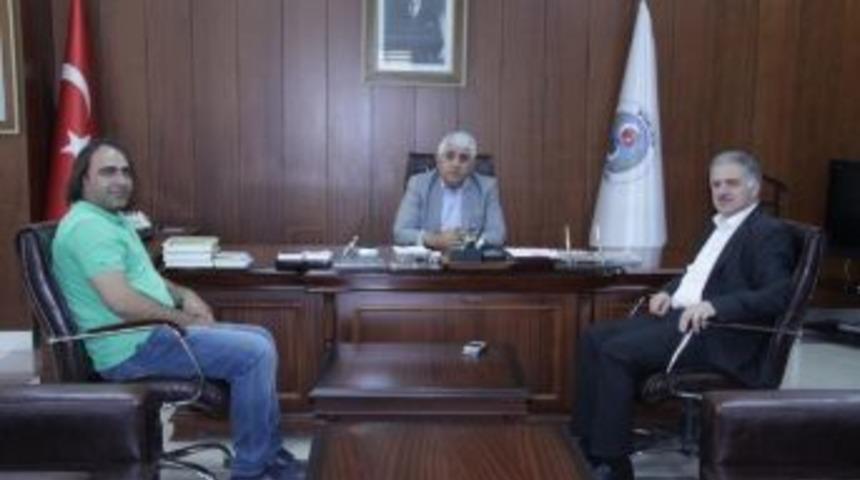 Yeni &Ccedil;eltek K&ouml;m&uuml;r İşletmeleri Genel M&uuml;d&uuml;r&uuml; Bayrak, Sorgun Belediye Başkanı Şimşek&rsquo;i Ziyaret Etti