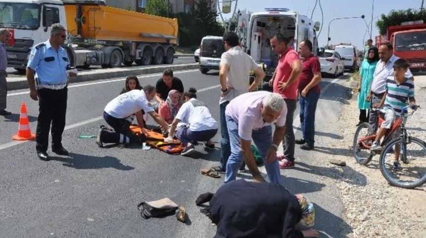 Hafif Ticari Ara&ccedil; Yayaya &Ccedil;arptı