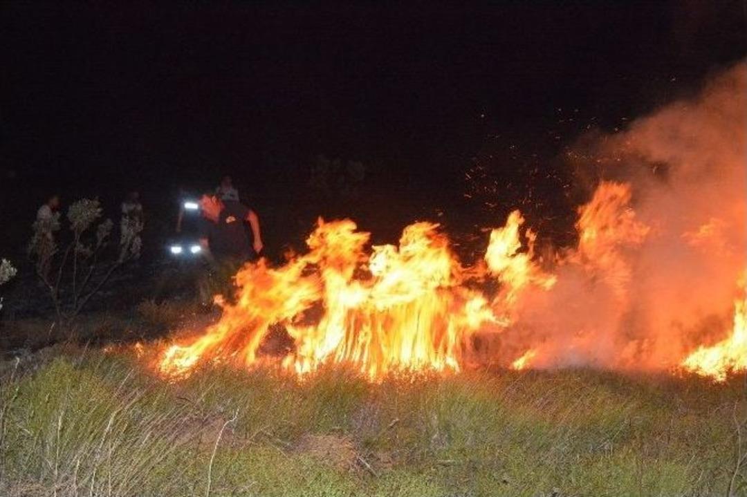 Sinop&rsquo;ta Ot Yangını G&uuml;&ccedil;l&uuml;kle S&ouml;nd&uuml;r&uuml;ld&uuml;