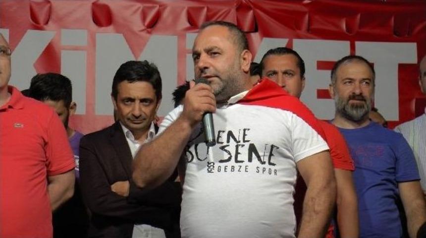 Gebzespor Demokrasi N&ouml;betine Katıldı