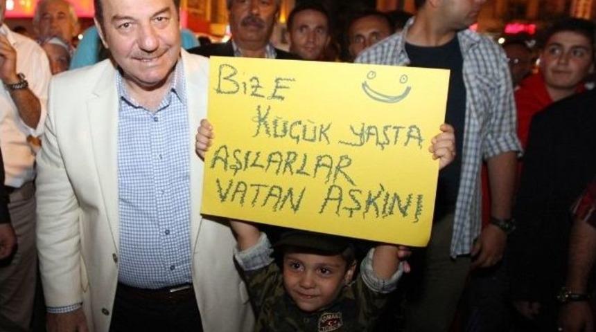 Başkan Kadıoğlu, "hainler Her Şeyi Hesap Ettiler, Bir Tek İmanımızı Hesap Etmediler"