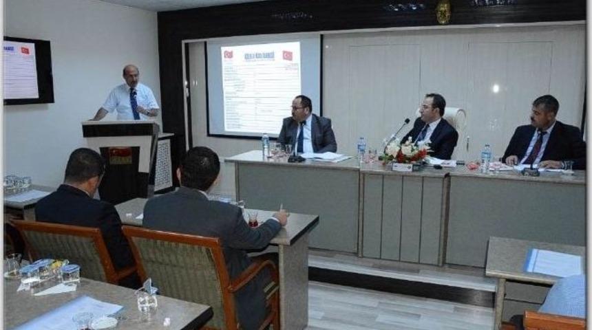Bolat, İl Koordinasyon Kurulunu Bilgilendirdi