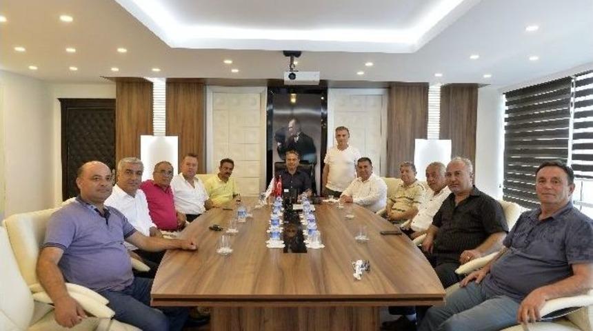 Başkan Uysal&rsquo;a Ziyaretler