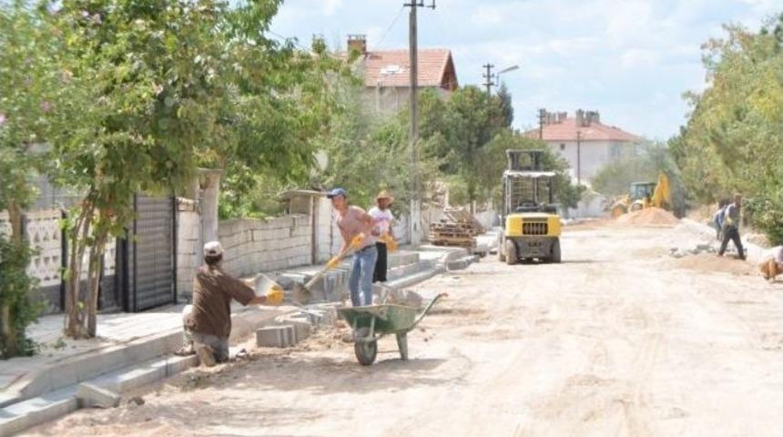 Babaeski’de Yol Yapım Çalışmaları