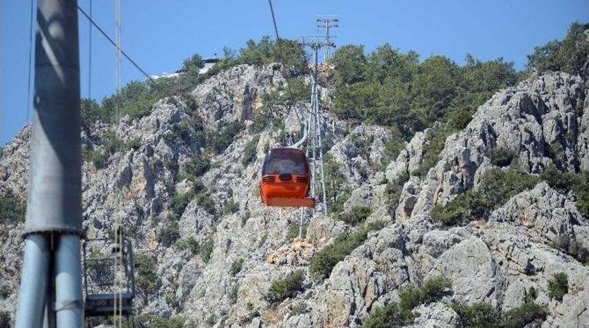 T&uuml;nektepe Teleferik Projesinde Test S&uuml;r&uuml;şleri Başladı