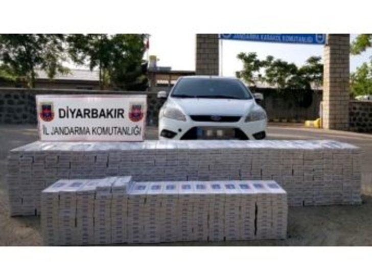 Diyarbakır’da 13 Bin 500 Paket Kaçak Sigara Ele Geçirildi