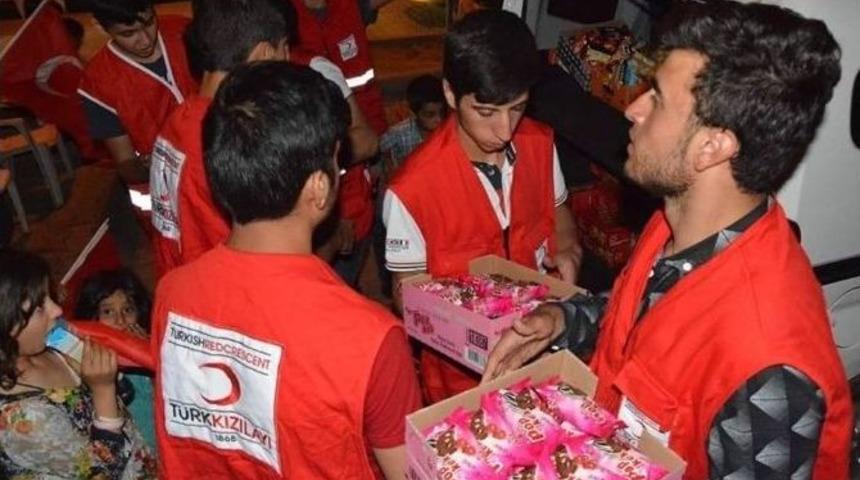 Kızılay&rsquo;dan Demokrasi N&ouml;betine Destek