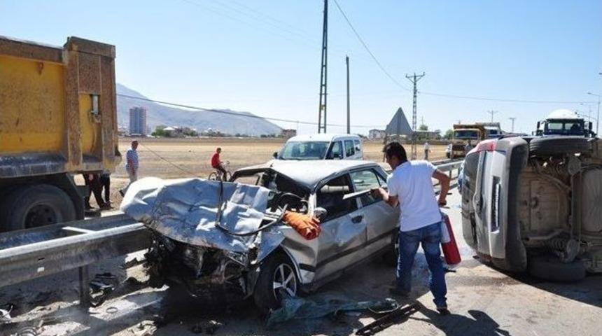 Kahramanmaraş&rsquo;ta Trafik Kazası: 4 Yaralı