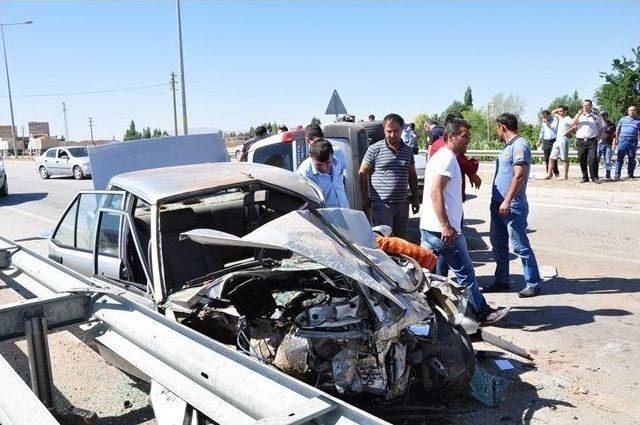 Kahramanmaraş’ta Trafik Kazası: 4 Yaralı