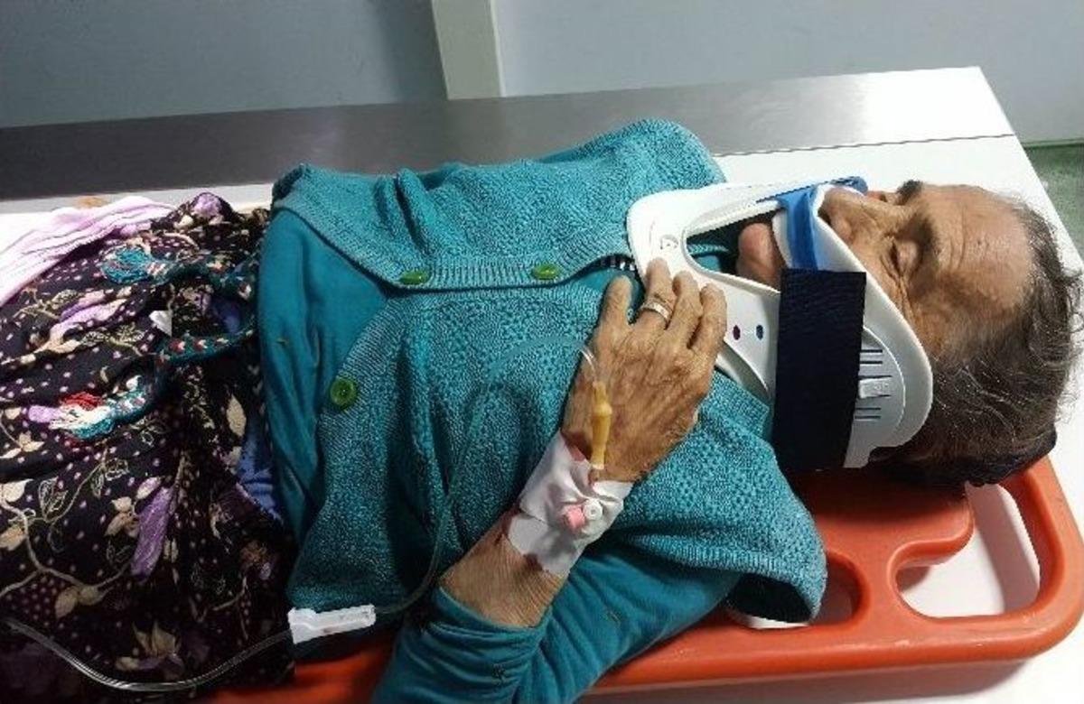 5. Kattan D&uuml;şen Yaşlı Kadını &Ouml;l&uuml;mden &Uuml;z&uuml;m Asması Kurtardı