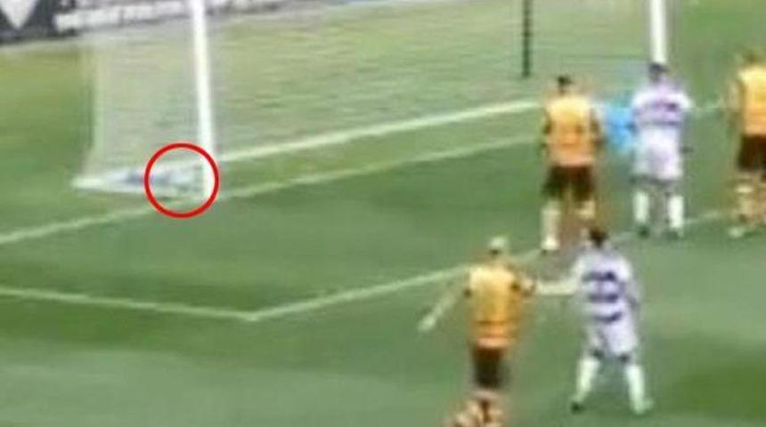 Partick Thistle'ın Greenock Morton ile oynadığı ma&ccedil;ta hakem gol pozisyonuna ta&ccedil; kararı verdi!