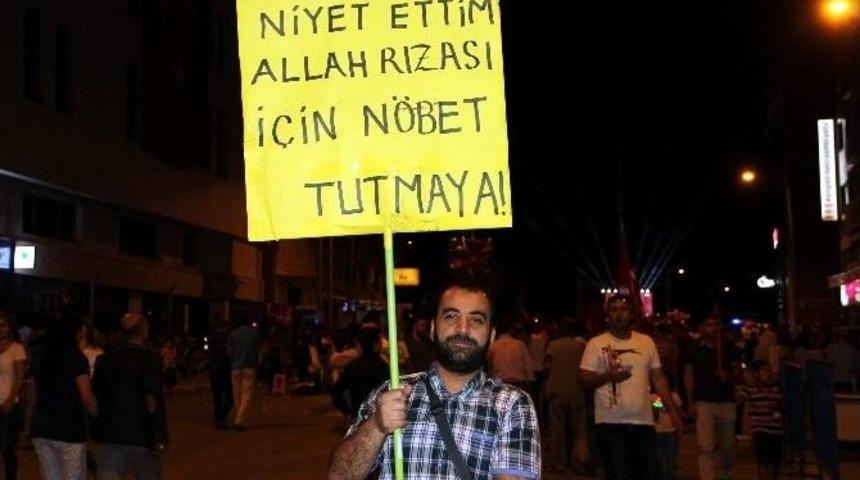Nevşehir&rsquo;de Demokrasi N&ouml;beti Tutmaya