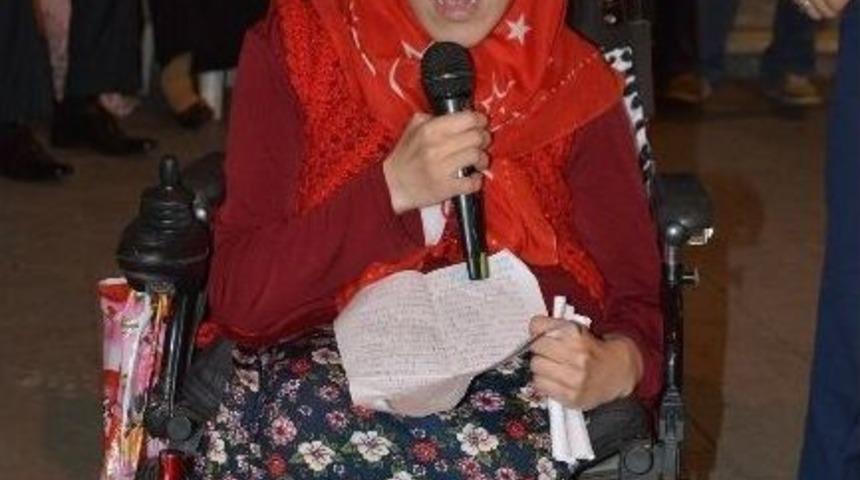 Engelli Gen&ccedil; Kızdan Cumhurbaşkanı Erdoğan&rsquo;a Mektup