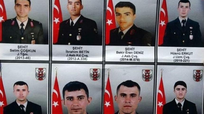 Hakkari Şehitlerine Uğurlama T&ouml;reni