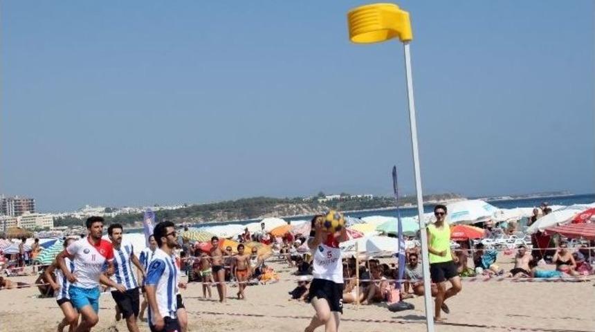 Didim’de 4. Plaj Korfbol Turnuvası Başladı