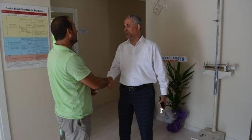 Başkan Yaman, Aile Hekimliğinin Yeni Binasını Ziyaret Etti