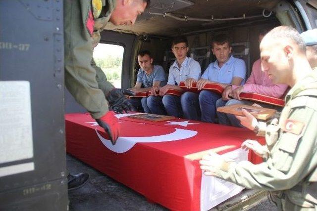 Hakkari Şehitleri Memleketlerine Uğurlandı