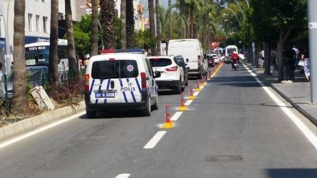 Antalya Büyükşehir Belediyesi’nden Manavgat Caddelerine Düzenleme